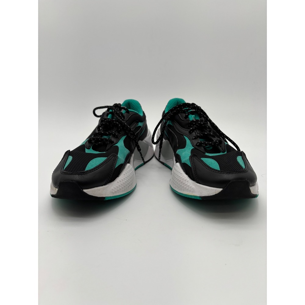 Puma Mercedes AMG Petronas RS-X3 Womens 8.5 Black Teal Motorsport Sneakers - Picture 6 of 8
